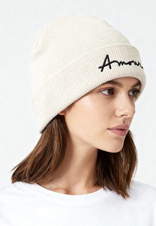Beanie Classic Brodé "Amour"