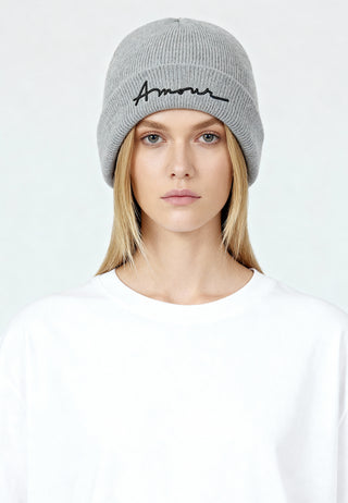 Beanie Classic Brodé "Amour"