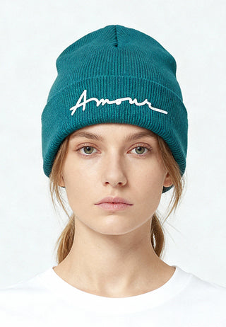 Beanie Classic Brodé "Amour"