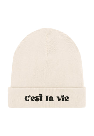 Beanie Classic Brodé "C'est La Vie"