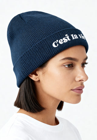 Beanie Classic Brodé "C'est La Vie"