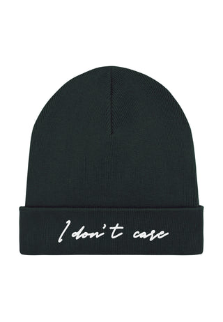 Beanie Classic Brodé "I Don't Care"