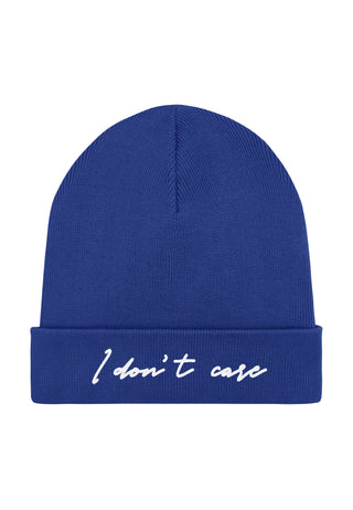 Beanie Classic Brodé "I Don't Care"