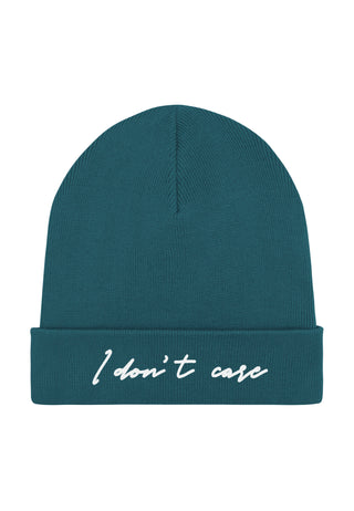 Beanie Classic Brodé "I Don't Care"
