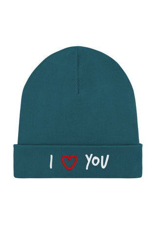 Beanie Classic Brodé "I Love You"