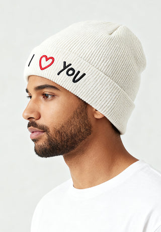 Beanie Classic Brodé "I Love You"