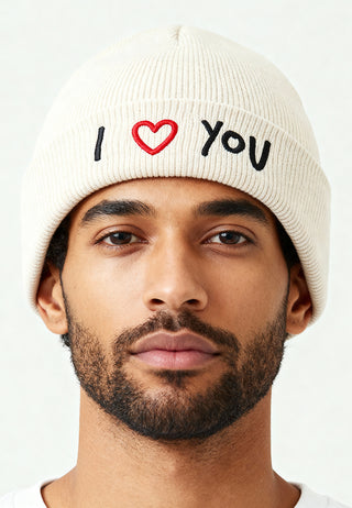 Beanie Classic Brodé "I Love You"