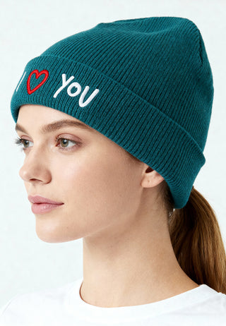 Beanie Classic Brodé "I Love You"