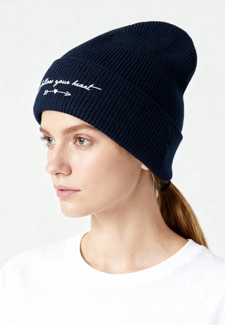Beanie Classic Brodé "Follow Your Heart"