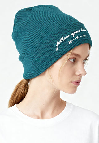Beanie Classic Brodé "Follow Your Heart"