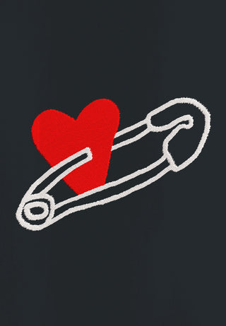 Veste Bomber Brodée "Coeur Pins"