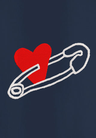 Veste Bomber Brodée "Coeur Pins"