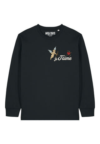 T-shirt Brodé "Je T'aime"
