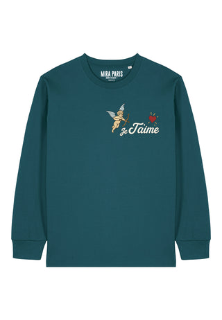 T-shirt Brodé "Je T'aime"