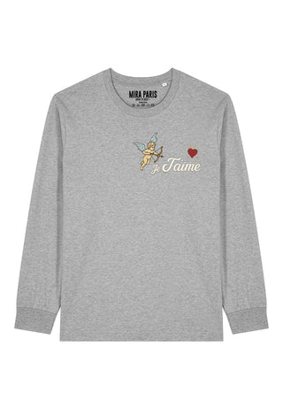T-shirt Brodé "Je T'aime"