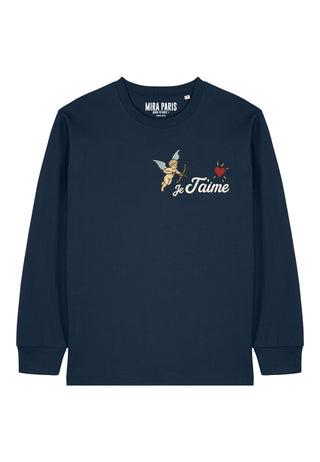 T-shirt Brodé "Je T'aime"