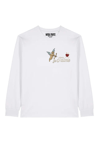 T-shirt Brodé "Je T'aime"
