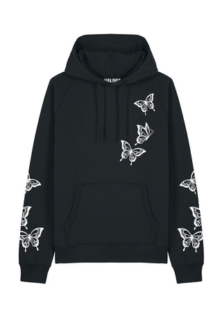 Hoodie Raglan Brodé "Butterflies"