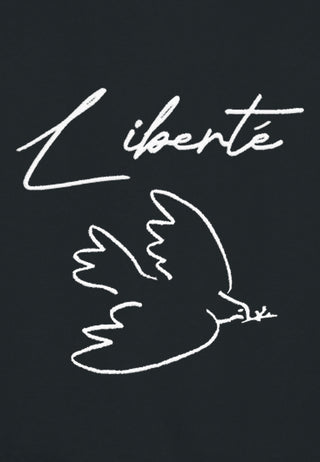 Hoodie Raglan Brodé "Liberté"