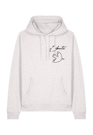 Hoodie Raglan Brodé "Liberté"