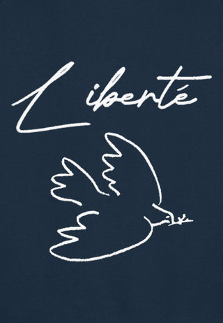 Hoodie Raglan Brodé "Liberté"