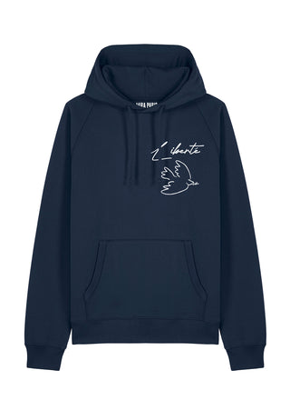 Hoodie Raglan Brodé "Liberté"