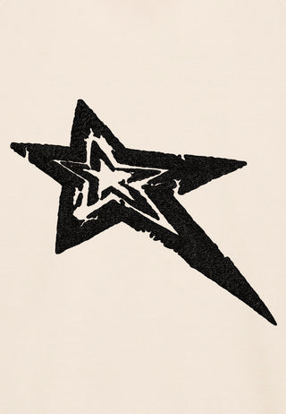 Hoodie Raglan Brodé "Lucky Star"