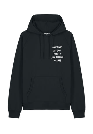 Hoodie Raglan Brodé "Millions"