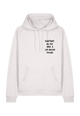 Hoodie Raglan Brodé "Millions"