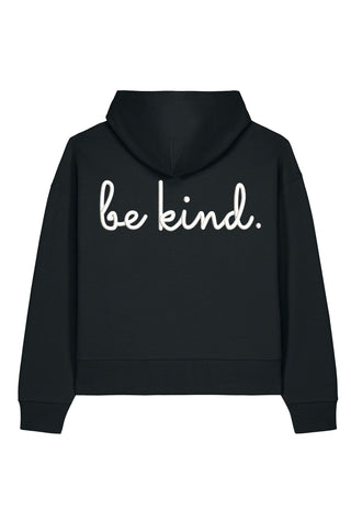 Hoodie Boxy Brodé "Be Kind"
