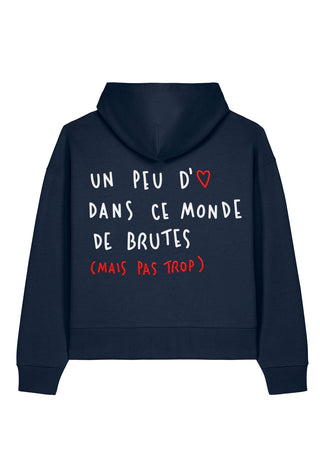 Hoodie Boxy Brodé "Brute"