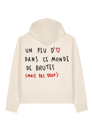 Hoodie Boxy Brodé "Brute"