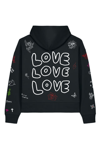 Hoodie Boxy "Flash Tattoo 1"