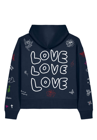 Hoodie Boxy "Flash Tattoo 1"