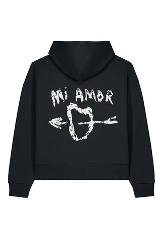 Hoodie Boxy Brodé "Mi Amor"