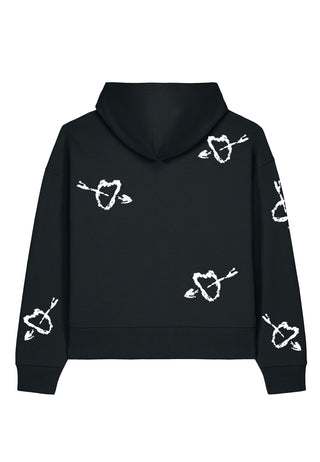 Hoodie Boxy Brodé "Mi Amor"