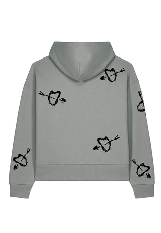 Hoodie Boxy Brodé "Mi Amor"