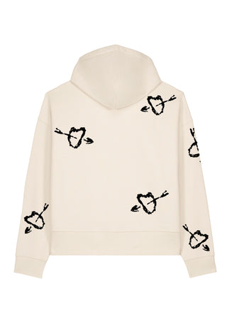 Hoodie Boxy Brodé "Mi Amor"