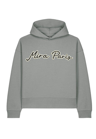 Hoodie Boxy Brodé "Mira Paris"