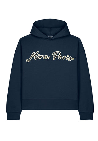 Hoodie Boxy Brodé "Mira Paris"