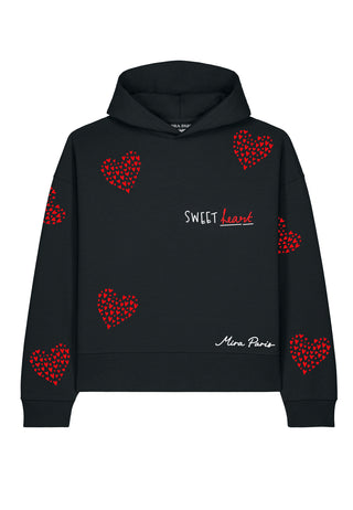 Hoodie Boxy Brodé "Sweet"