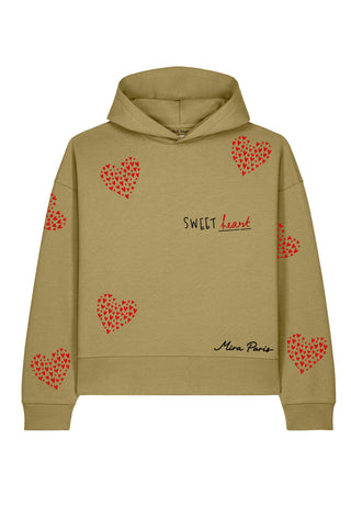 Hoodie Boxy Brodé "Sweet"