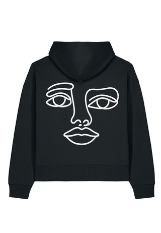 Hoodie Boxy Brodé "Muse"