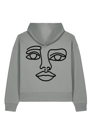 Hoodie Boxy Brodé "Muse"