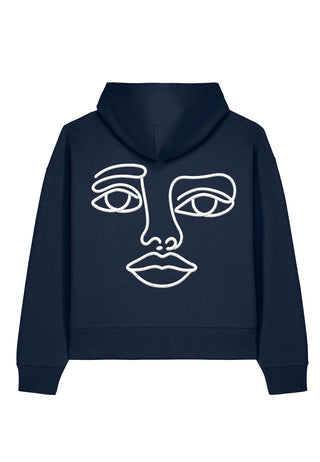 Hoodie Boxy Brodé "Muse"