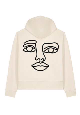 Hoodie Boxy Brodé "Muse"