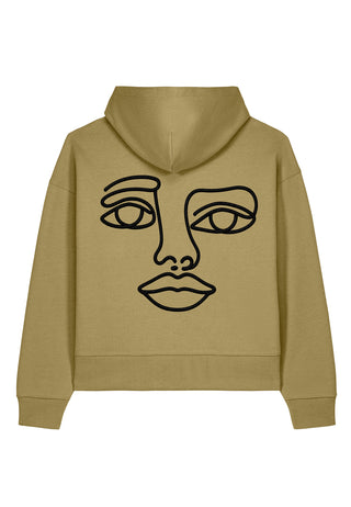 Hoodie Boxy Brodé "Muse"
