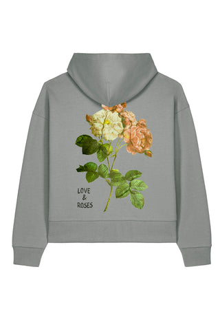 Hoodie Boxy "Roses"