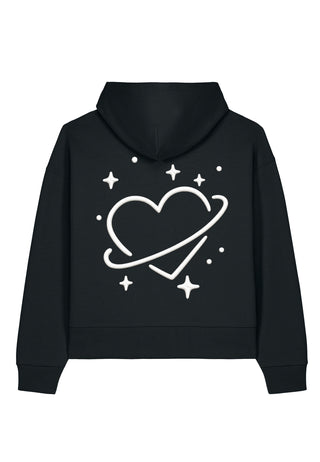 Hoodie Boxy Brodé "Saturn"
