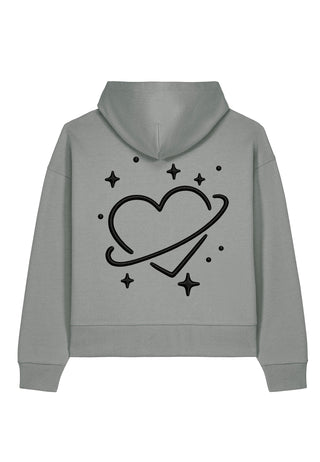 Hoodie Boxy Brodé "Saturn"